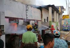 Tumbes: Incendio devoró un depósito de chatarra clandestino en el barrio Buenos Aires