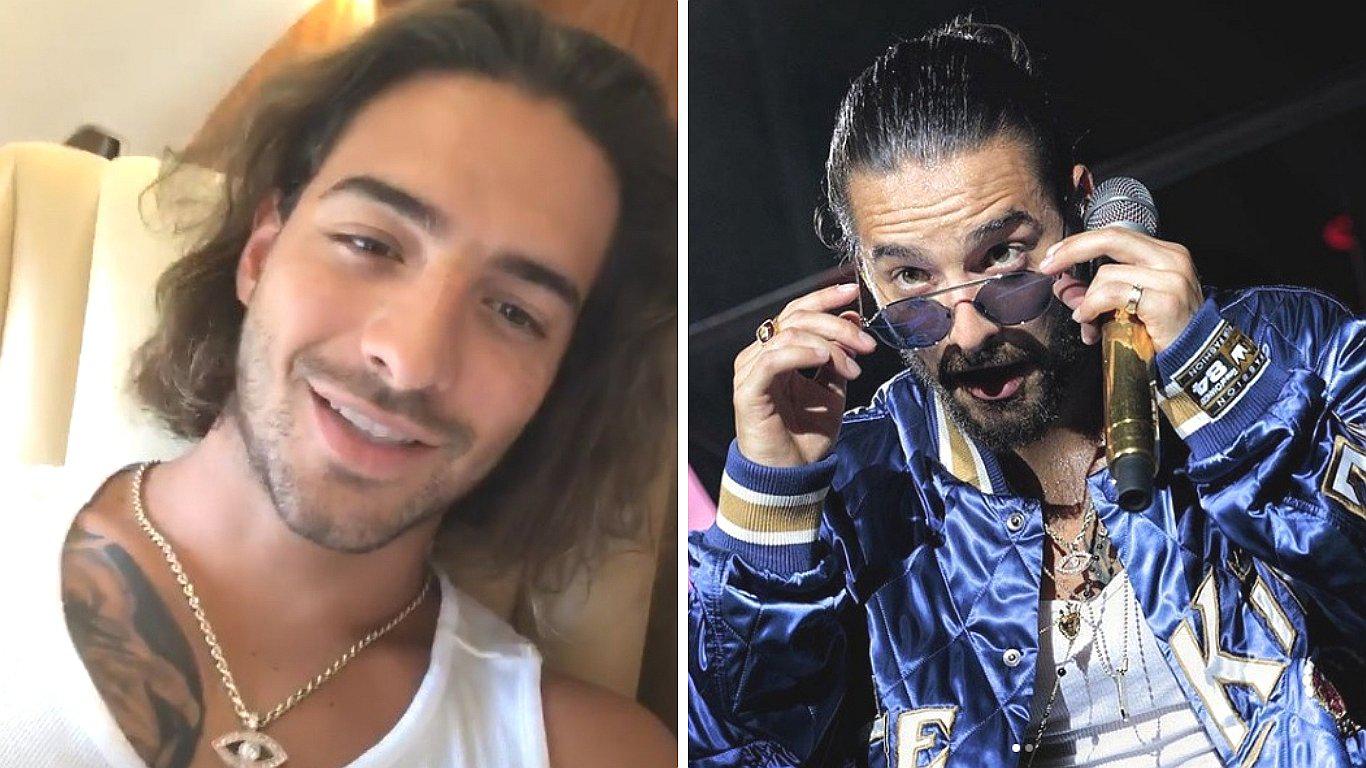 Maluma fue sorprendido al encontrarse con su 'doble' en Italia (FOTOS)