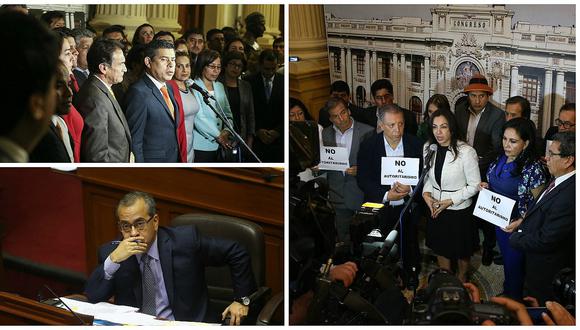 Frente Amplio, APP y AP denuncian autoritarismo tras censura de Jaime Saavedra