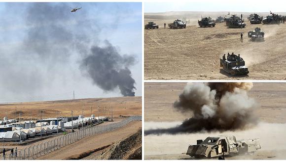 Estado Islámico: Las fuerzas iraquíes irrumpen en la ciudad de Al Hamdaniya, cerca de Mosul