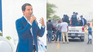Alcalde de Veintiséis de Octubre, Víctor Febre Calle, es citado al Congreso por camioneta edil con manifestantes