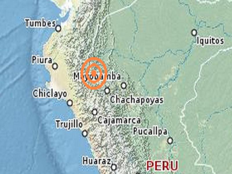 Amazonas: Se registró sismo de 4,9 grados en Bagua