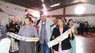 Seis parejas se casan al interior del penal de Huancayo y la fiesta fue con ‘palpa’