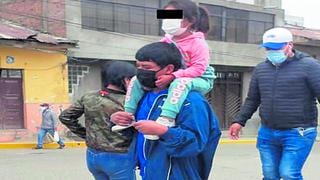 Sujeto sale a robar con su hija en los brazos y Grupo Terna lo captura