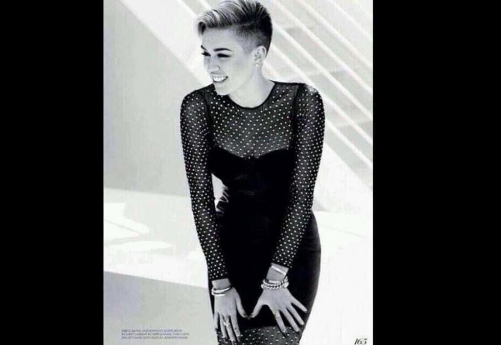 Miley Cyrus luce provocadora y sexy para una revista 
