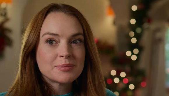Lindsay Lohan da vida a Sierra Belmont en "Falling for Christmas" (Foto: Netflix)