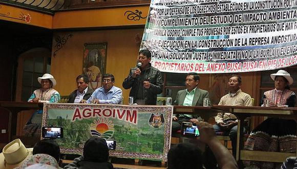Comuneros de Pusa Pusa dan ultimatum al Gobierno Regional para entregar terrenos