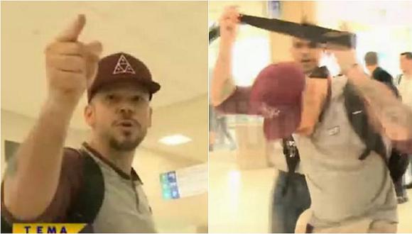 Facebook: exvocalista de Calle 13 protagoniza pelea en aeropuerto (VIDEO)