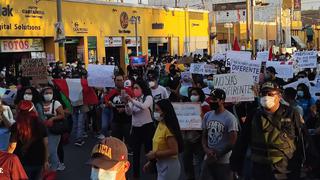 ​Masiva protesta de jóvenes en las provincias de Ica, Pisco, Chincha y Nasca