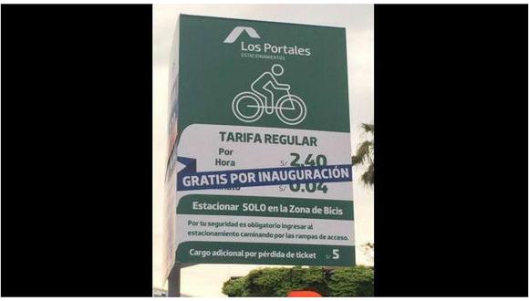 'Los Portales': suspenden cobro de parqueo de bicicletas ante ola de críticas 