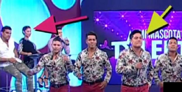 ​Karla Tarazona, Christian Domínguez y Leonard León se juntaron en set de TV (VIDEO)