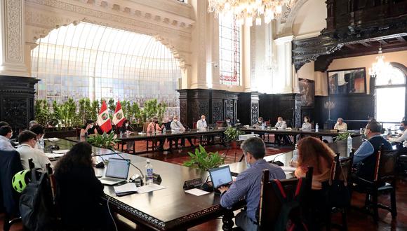 La presentación de integrantes del Ejecutivo se realizará  en la Sala Acuerdo Nacional, sede de la Presidencia del Consejo de Ministros (PCM), desde las 5:00 p.m. (Foto: Presidencia de la República)