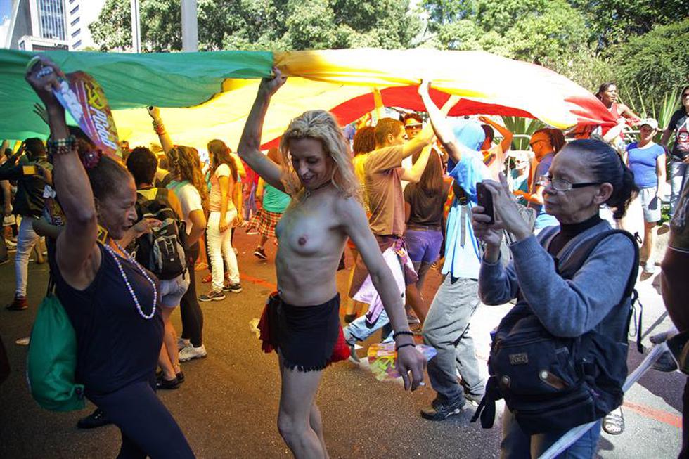 Desfile del Orgullo Gay toma calles de Sao Paulo con color y reivindicaciones (FOTOS)