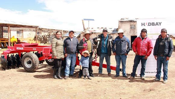Potencian la producción agrícola en comunidad de Espinar - Cusco