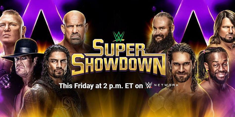 WWE EN VIVO: horarios y canales del Super ShowDown 2019