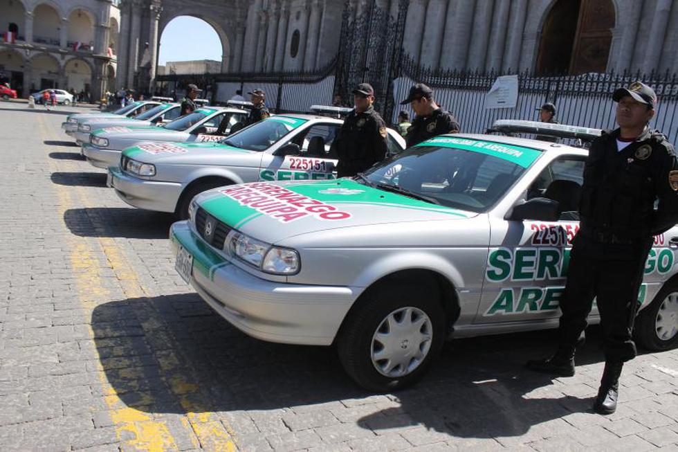 Serenazgo de Arequipa cuenta con 05 patrulleros inteligentes
