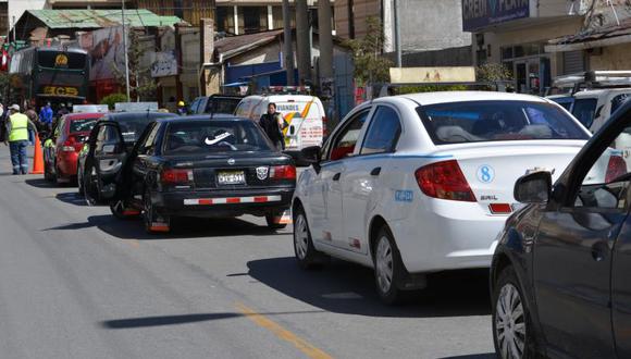 La Oroya: Sutran impide salida de dos mil autos a Lima 