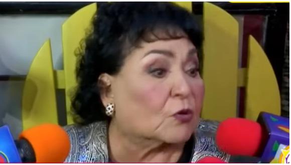 Carmen Salinas causa polémica al hablar del origen del coronavirus. (Foto: Captura YouTube)