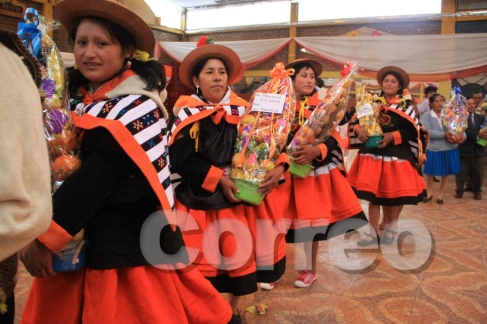 La palpa en las bodas típicas de Huancayo (FOTOS)