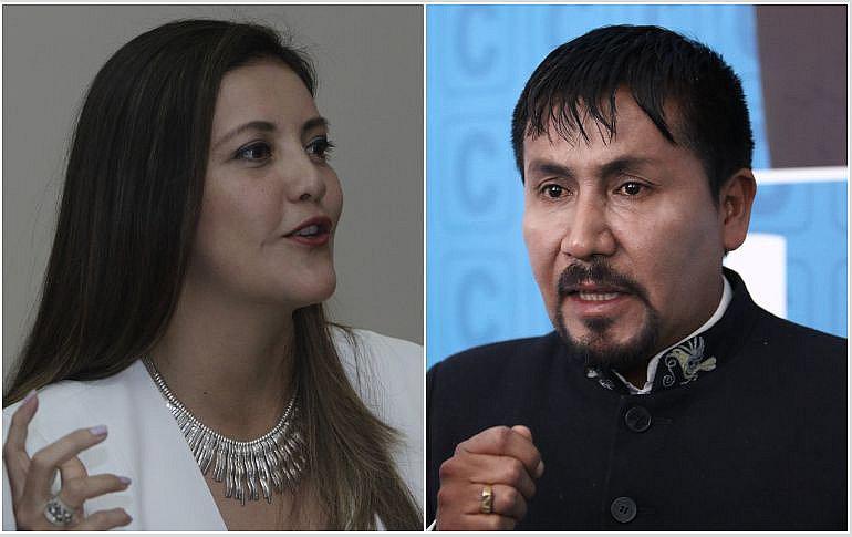 Gobernadora de Arequipa ​Yamila Osorio felicita a su sucesor Elmer Cáceres Llica