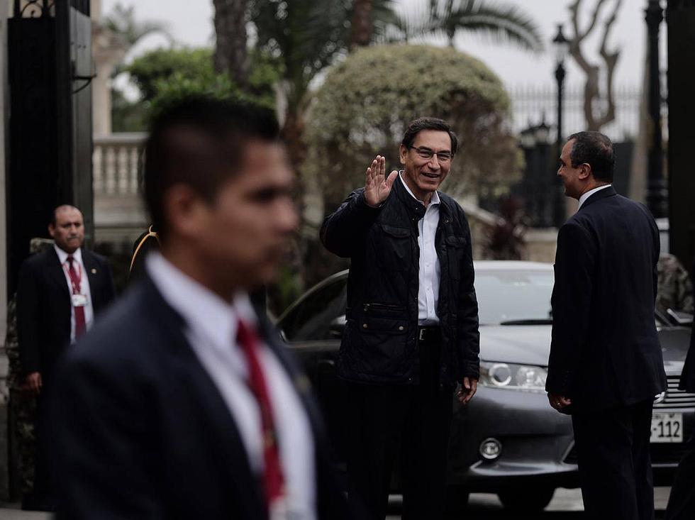 Gabinete fue despedido por Vizcarra antes de ir al Congreso por la cuestión de confianza (FOTOS)
