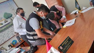 Piura: Allanan la municipalidad de Sullana por millonarias obras adjudicadas a candidatos del reloj