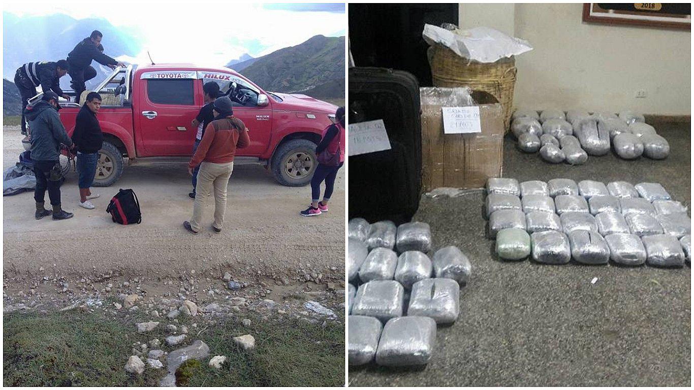 Incautan más de 100 kilos de marihuana (FOTO)