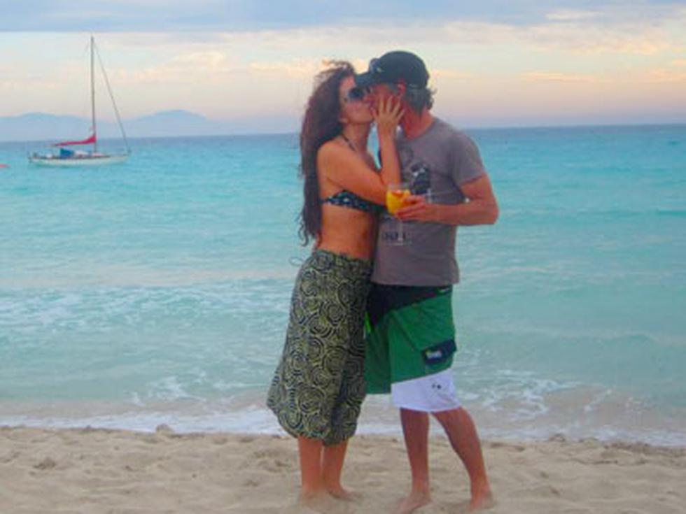 Fotos: Jean Paul Strauss y Jeanet Barboza enamorados