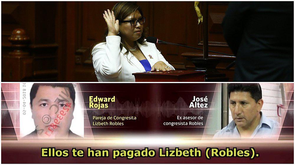 Denuncian a congresista 'Avengers' Lizbeth Robles por recorte de  sueldos a sus ex asesores (VIDEO)