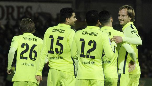 Copa del Rey: Barcelona goleó 4-0 al Huesca