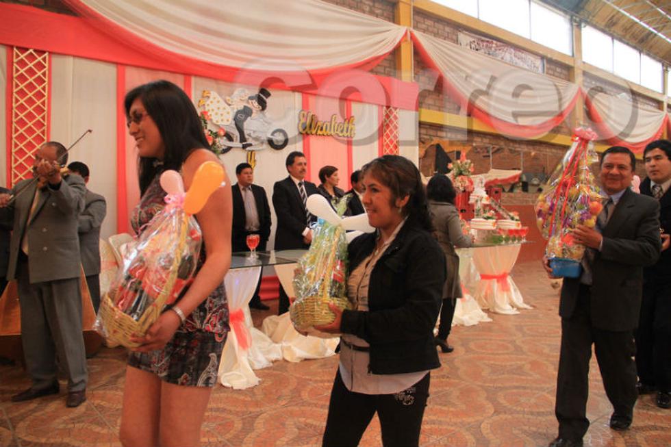 La palpa en las bodas típicas de Huancayo (FOTOS)