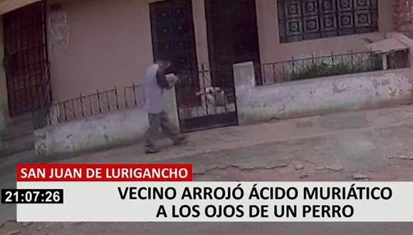 El ataque ocurrió en la cuadra 4 del jirón Las Postas, en San Juan de Lurigancho. (24 Horas)