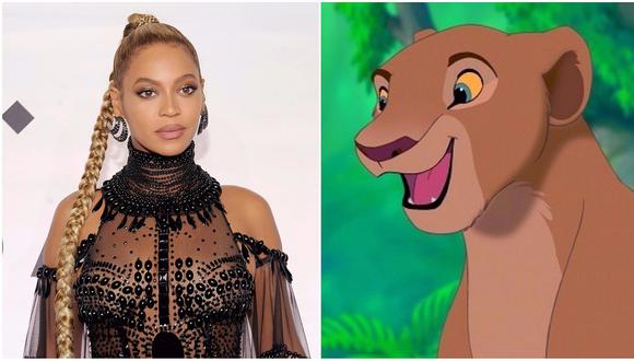Beyoncé será 'Nala' en la nueva versión de "El Rey León" de Disney