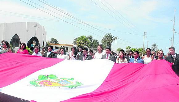 Paracas celebró 66 años de creación política