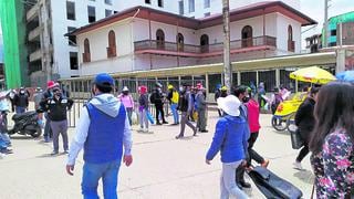 Rutas de transporte público en el centro de Huancayo  se modifica por cierre de vía