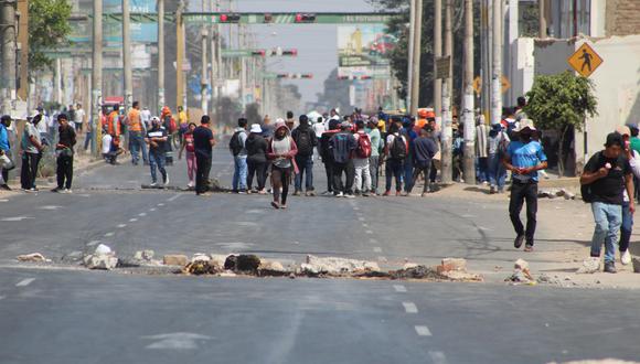 Siguen las protestas y bloqueos en el Perú. (Foto: GEC)