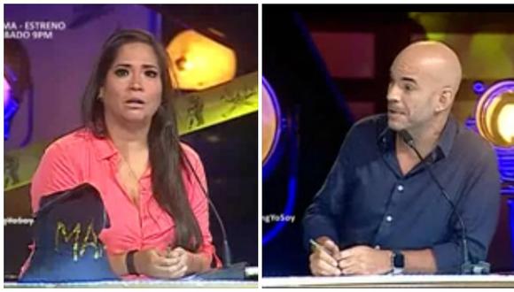 ¡No lo creerás! Esta fue la reacción de Katia Palma después de que Ricardo Morán la regañó en vivo (VIDEO)