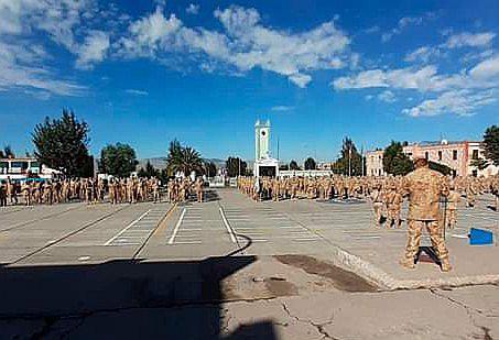 ​Ejército de Arequipa da bienvenida a reservistas reclutados
