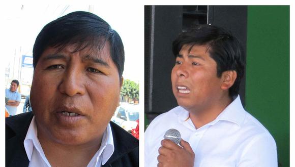 Candidatos Artemio Mulloni y Freddy Huashualdo pelean voto a voto por alcaldía de Gregorio Albarracín