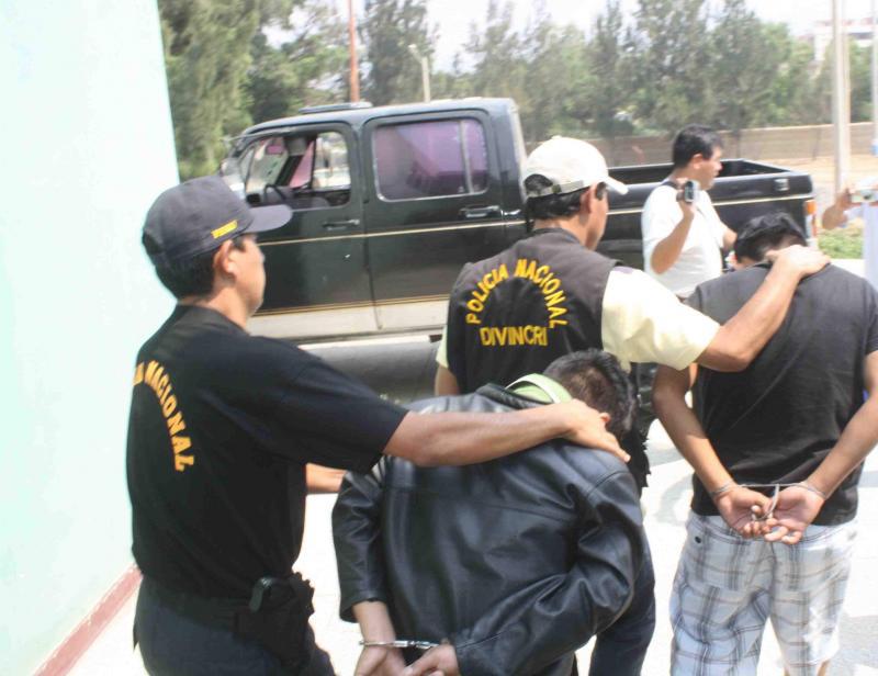 Policía captura a requisitoriado por tráfico de drogas