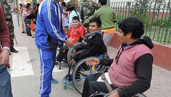 Personas con discapacidad (Foto: Archivo Correo)