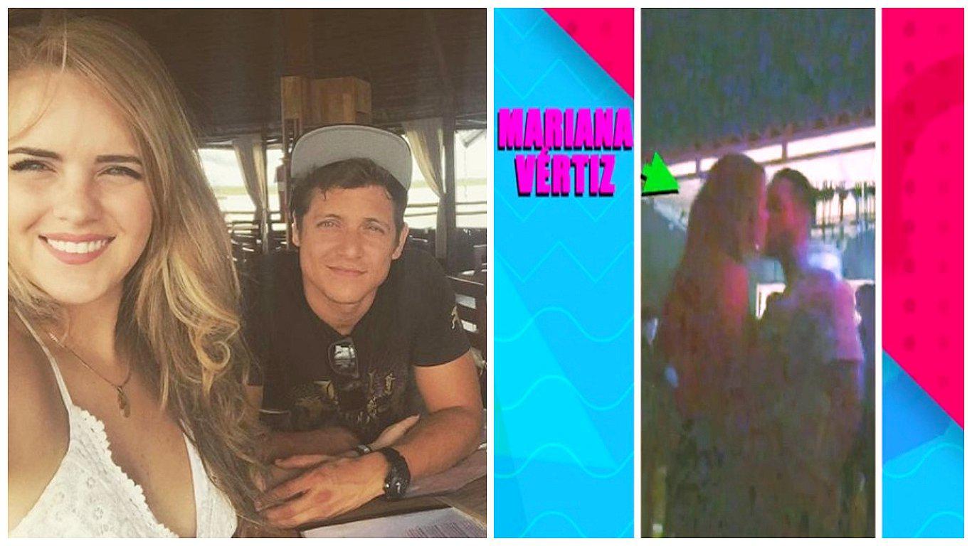 Mariana Vértiz fue captada besando a joven tras el fin de su relación con Gino Pesaressi (VIDEO)