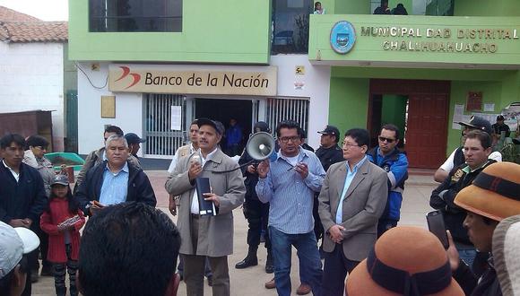 Comunidades de Challhuahuacho acuerdan tregua para dialogar con comitiva oficial