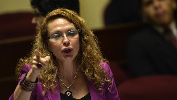 Eliane Karp, esposa del expresidente Alejandro Toledo. (Foto: CRIS BOURONCLE / AFP)