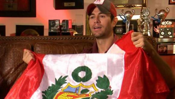 Así muestra Enrique Iglesias su amor por el Perú (VIDEO)