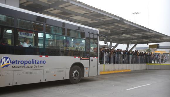 Estudiantes tendrán que renovar vigencia de tarjeta de Metropolitano. (Foto: El Comercio)