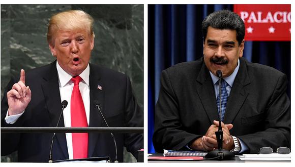 ​Donald Trump aseguró que se podría reunir con Nicolás Maduro. | Foto: Composición.