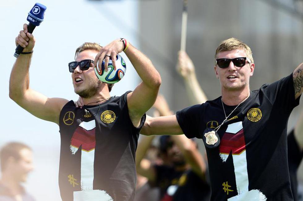 Brasil 2014: Así recibieron los hinchas alemanes a los campeones del mundo (FOTOS)