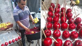 Le solicitan 1.500 manzanas acarameladas a vendedor mexicano y le cancelan a última hora