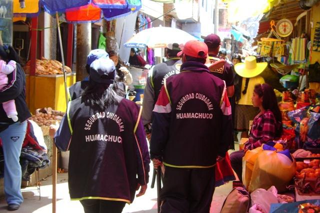 Ronderos brindan seguridad en zona andina 